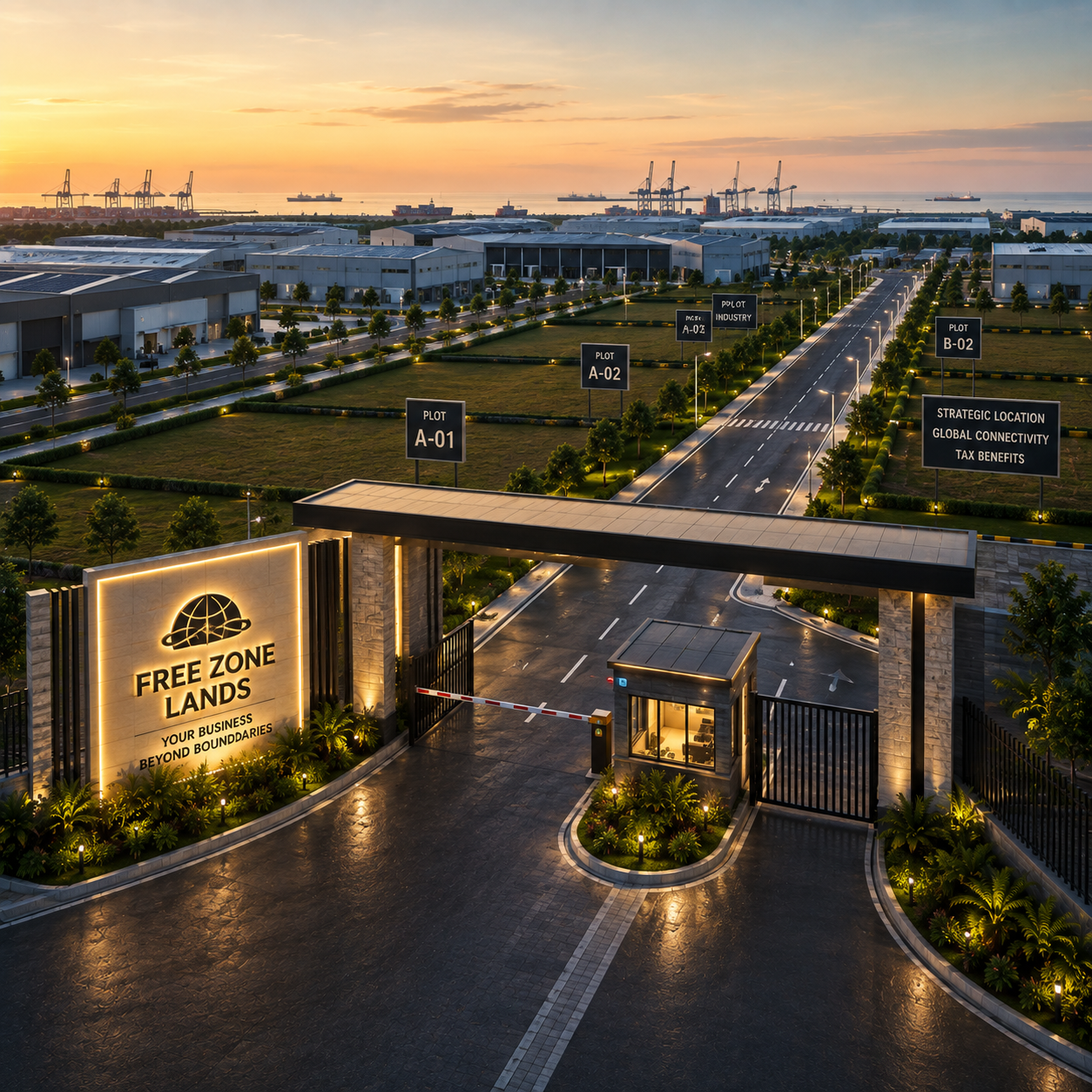 Free Zone Lands